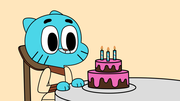 Gumball blowing candles test